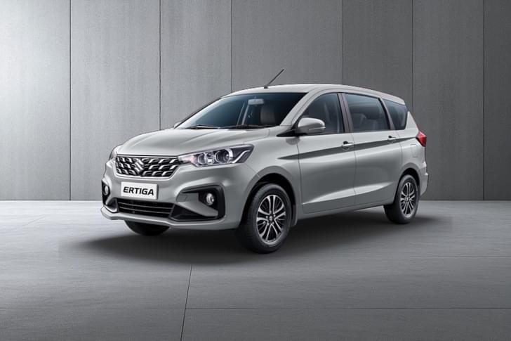 Maruti Suzuki Ertiga Color Splendid Silver